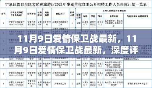 深度评测与介绍,最新11月9日爱情保卫战