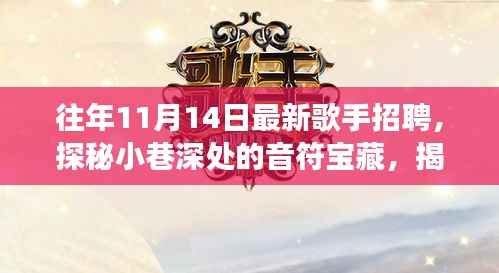 探秘十一月十四日最新歌手招聘,小巷深处的音符宝藏与背后的故事揭秘