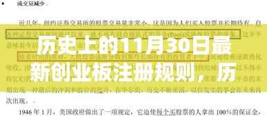 历史上的11月30日创业板注册规则深度解读,洞悉变革背后的机遇与挑战