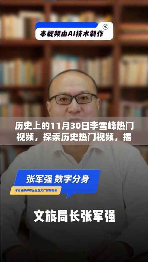 李雪峰热门视频揭秘,历史上的经典时刻,探寻11月30日背后的故事