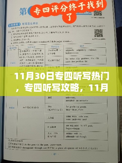 11月30日专四听写全攻略,从初学者到进阶用户的技能提升指南