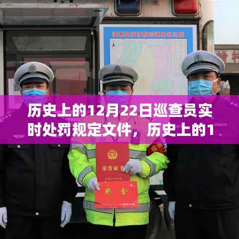 历史上的12月22日巡查员,实时处罚规定与心灵之旅的记录,希望符合您的要求,您还可以酌情调整。