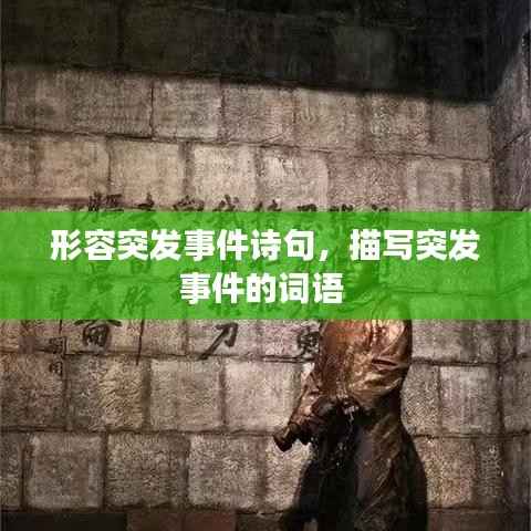 形容突发事件诗句,描写突发事件的词语