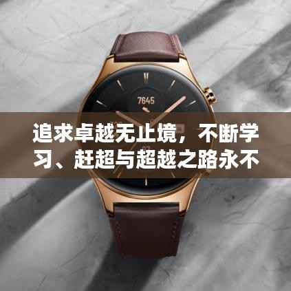 追求卓越无止境,不断学习、赶超与超越之路永不停歇