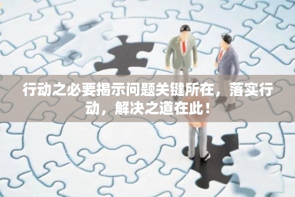 行动之必要揭示问题关键所在，落实行动，解决之道在此！